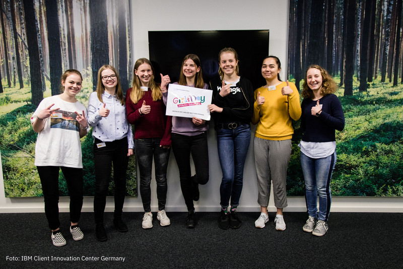 Girls'Day 2019 bei IBM in Magdeburg